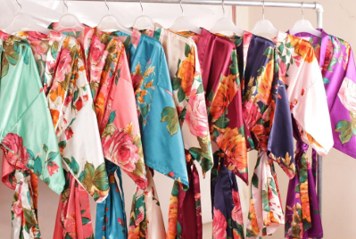 Floral Bath Robe