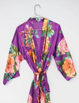 Floral Bath Robe