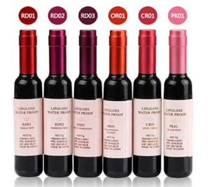 BACK IN STOCK - Wine Lip Tint Set (Six Glosses Per Set)