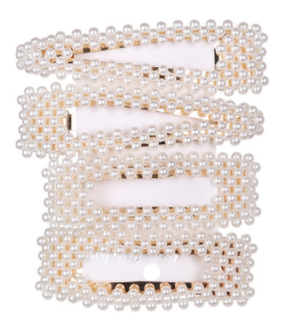 Pearl Hair Clips - 90's Inspired